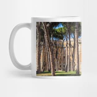 Roman Building Mug